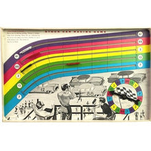 Load image into Gallery viewer, 1956 Whitman Stock Car Racing Game Vintage Board Game Complete Family Fun
