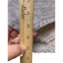 Load image into Gallery viewer, Justice Sweater Womens 16 Metallic Open Front Waterfall Cardigan Gray Frenchie
