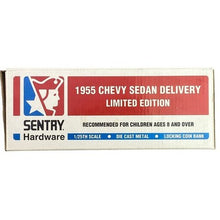 Load image into Gallery viewer, Liberty Classics Bank Car Diecast 1955 Chevy Nomad Sentry Hardware Ltd Ed
