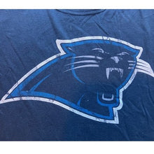 Load image into Gallery viewer, Carolina Panthers Shirt Mens Extra Large Navy Blue NFL Football Grunge Athletic

