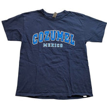 Load image into Gallery viewer, Cozumel Mexico Shirt Boys Large Spell Out Costal Beachy Travel Vacation
