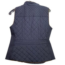 Load image into Gallery viewer, Zara Vest Womens Large Quilted Full Zip Hiking Outdoors Preppy Academia
