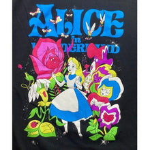 Load image into Gallery viewer, Alice in Wonderland Shirt Large Disney AOP Floral Garden Everyday Streetwear
