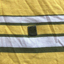 Load image into Gallery viewer, Ecko Unltd Shirt Mens Large Yellow Stripe Logo Polo Preppy Academia Streetwear
