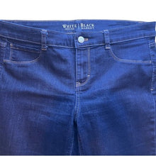 Load image into Gallery viewer, White House Black Market Jeans Womens 6 Dark Wash Skinny Preppy Academia
