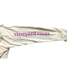 Load image into Gallery viewer, Vineyard Vines Shirt Mens Medium Long Sleeve Spell Out Sleeve Hit Academia

