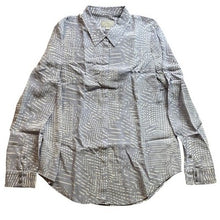 Load image into Gallery viewer, Pure Collection Blouse Womens 6 Silk Button Down Mature Preppy Academia Career
