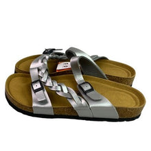 Load image into Gallery viewer, Aerothotic Sandals Womens 6 Braided Strapy Arch Support Beachy Coastal NWT
