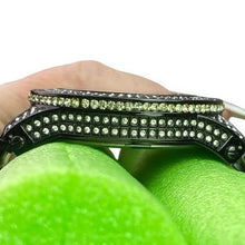 Load image into Gallery viewer, Techno King Watch Mens Iced Hip Hop Crystals Stainless Steel Water Resistant
