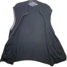 Load image into Gallery viewer, Cremieux Sweater Vest Mens Large Full Zip Preppy Academia Office Career
