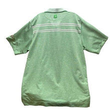 Load image into Gallery viewer, FootJoy Polo Shirt Mens Large Green Heathered Performance Embroidery Methodist U
