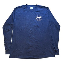 Load image into Gallery viewer, 2003 Bush Band Shirt Mens Medium Y2K Beachy Beach Boys Long Sleeve Navy Blue
