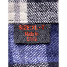 Load image into Gallery viewer, Five Brother Shirt Mens Extra Large Tall Oversize Flannel Plaid 1/4 Zip Pullover
