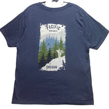 Load image into Gallery viewer, Pacific Northwest Shirt Mens Large Oregon Mountain Elk Spell Out Streetwear
