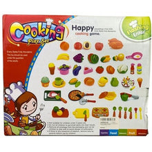 Load image into Gallery viewer, Happy Cooking Play Set Pretend Food Cutting Fruit Vegetable Kitchen Toy Kids 3+
