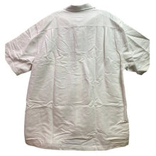 Load image into Gallery viewer, Quiksilver Shirt Mens Large Embroidered Linen Blend Coastal Beachy Surfing
