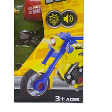 Load image into Gallery viewer, Take Apart Motorcycle Toy Drill 2 in 1 Model Change Lights Sounds 20 Pieces
