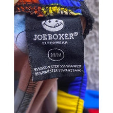 Load image into Gallery viewer, Joe Boxer Pants Mens Medium Colorful Camo Lounge Smiley Face Drawstring Pajama
