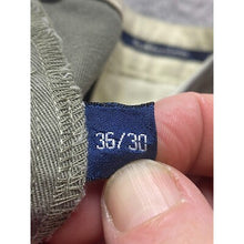 Load image into Gallery viewer, POLO Ralph Lauren Pants Adult 36x30 Green Khaki Straight Leg Pleated Chino Mens
