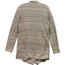Load image into Gallery viewer, Lucky Brand Sweater Womens Medium Waterfall Cardigan Aztec Southwestern Cozy
