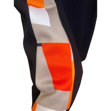 Load image into Gallery viewer, Tahari Dress Womens Size 8 Sleeveless Geometric Sheath Black Color Block Lined
