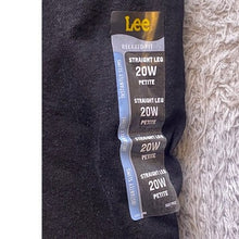 Load image into Gallery viewer, Lee Jeans Womens 20W Black Stretchy Momcore Normalcore Academia NWT

