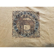 Load image into Gallery viewer, Vintage New Hampshire Shirt Mens Large Yellow Grunge Trashed Prairie Mtn Moose
