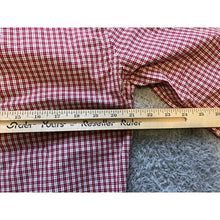 Load image into Gallery viewer, Brooks Brothers Shirt Mens Large Red Fleece Gingham Check Button Down Academia
