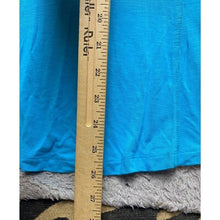 Load image into Gallery viewer, Soft Surroundings Shirt Womens Extra Large Turquoise Blue Flowy Popover Rayon
