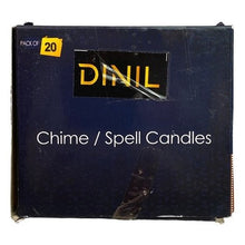 Load image into Gallery viewer, DINIL Chime Spell Candles Brown Pack of 20 Rituals Meditation Spiritual Practice
