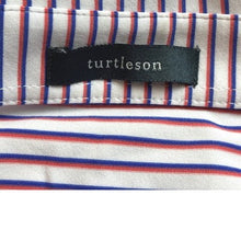 Load image into Gallery viewer, Turtleson Shirt Mens 2XL Striped Golf Polo Performance Outdoors Preppy Academia
