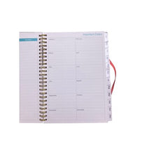 Load image into Gallery viewer, 2025 Planner Weekly Monthly Planner Spiral Bound with Tabs 6.4" x 8.6"
