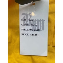 Load image into Gallery viewer, Regal Wear Shirt Mens 3XL Gold Button Down Preppy Academia Career Streetwear NWT
