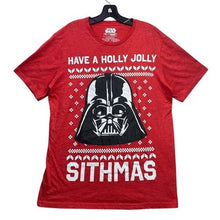 Load image into Gallery viewer, Star Wars Shirt Mens Large Christmas Darth Vader AOP Funny Streetwear Festival
