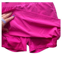 Load image into Gallery viewer, Chico's Skorts Womens Extra Large Skirt Pull On Golf Athletic Hot Pink Pockets
