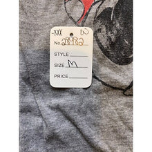 Load image into Gallery viewer, Disney Shirt Womens Medium Minnie Mouse Bow Grunge Polka Dot Casual Short Sleeve
