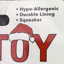 Load image into Gallery viewer, Dog Toy Christmas Reindeer Plush Squeaker 6.5"
