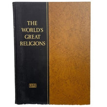 Load image into Gallery viewer, 1957 The Worlds Great Religions Hardcover Book Time LIFE Inc Vintage Illustrated

