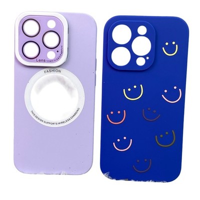 iPhone 14 Pro 6.1 inch Phone Cases Smiley Lot of 2