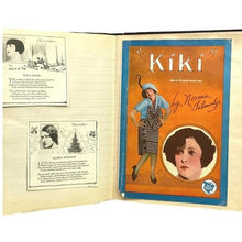 Load image into Gallery viewer, Vintage Scrapbook Movie Stars Charles Lindbergh Mary Pickford Garbo Valentino
