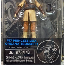 Load image into Gallery viewer, Star Wars The Black Series #17 Princess Leia Organa Boushh Action Figure
