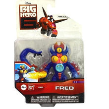 Load image into Gallery viewer, Disney Big Hero 6 Fred Action Figure Toy Bandai NIP
