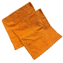Load image into Gallery viewer, Orange Pillow Covers Textured Throw Pillow Cases Cushion 18x18 Set of 2

