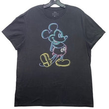 Load image into Gallery viewer, Disney Mickey Mouse Shirt Womens Large Neon AOP Streetwear Everyday Festival
