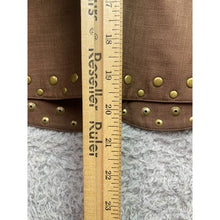 Load image into Gallery viewer, Grace Elements Blazer Womens 4 Brown Western Studded Jacket Career Professional
