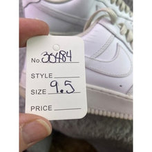 Load image into Gallery viewer, Nike Air Force 1 Shoes Mens 9.5 White AF1 Leather Low Top Sneakers Lifestyle
