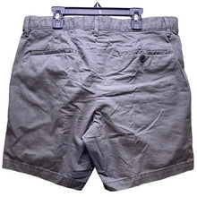 Load image into Gallery viewer, Banana Republic Shorts Mens 34 Gray Chino Flat Front Preppy Academia Athleisure
