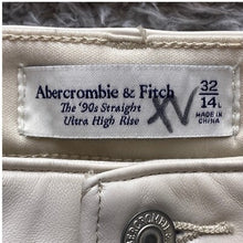 Load image into Gallery viewer, Abercrombie &amp; Fitch Jeans Womens 32/14 (32x32) 90s Straight Ultra High Rise
