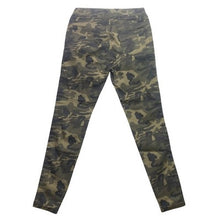 Load image into Gallery viewer, Fashion Nova Joggers Womens Medium Camo Skinny Pull On Distressed Grunge

