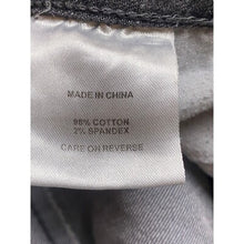 Load image into Gallery viewer, AKD MKS Jeans Womens 9 Gray Wash Rainbow Embroidered Pockets Academia Hip Hop
